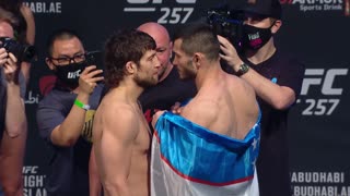 Махмуд Мурадов vs Эндрю Санчез - Церемония взвешивания UFC 257