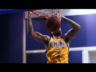 Данк Тайлера Ханикатта в матче против УНИКСа